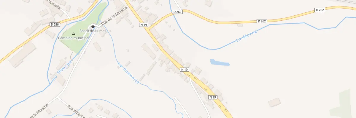 Plan du 37 Rue du 152 E Ri à Humes-Jorquenay