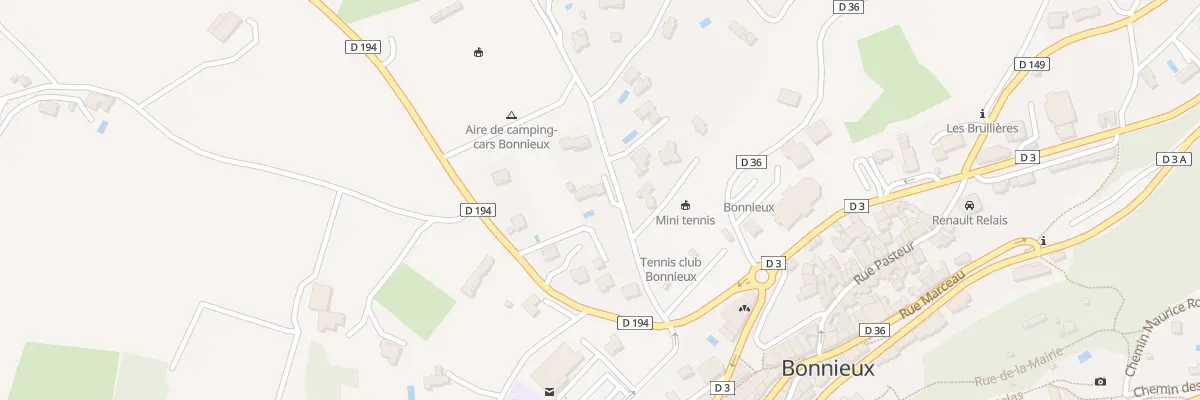 Plan du 5866 La Font du Claux à Bonnieux