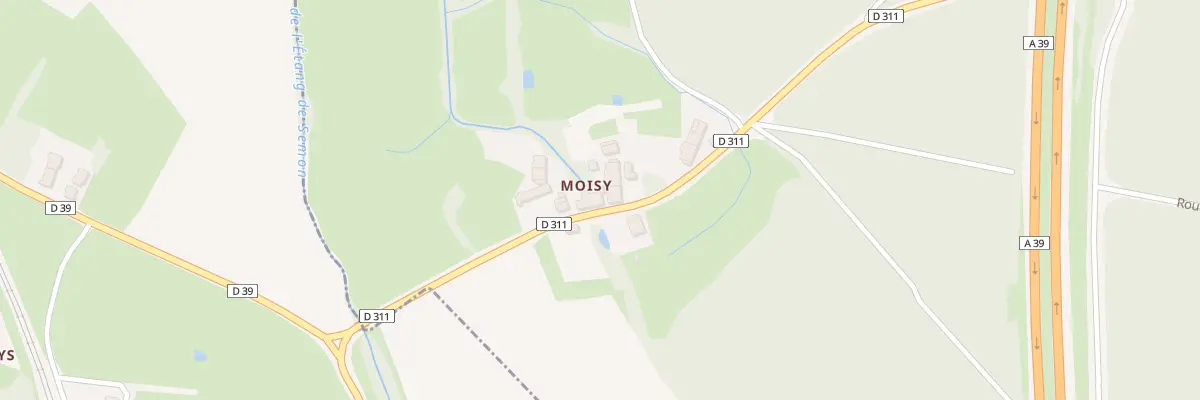 Plan du 8 Moisy à Cuiseaux