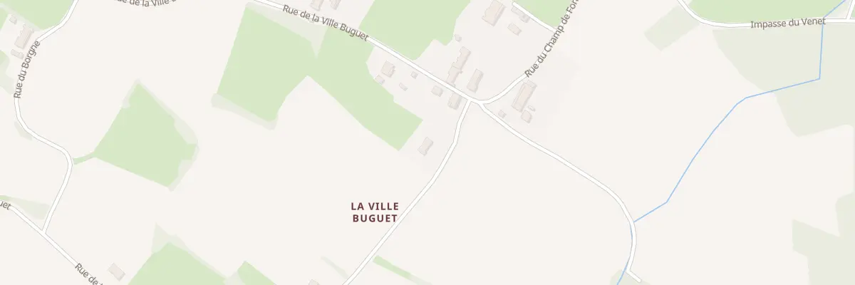 Plan du 1220 Rue de la Ville Buguet à Montcony
