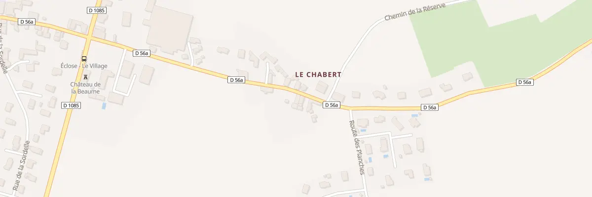 Plan du 300 Rte de Chateauvillain à Eclose-Badinières
