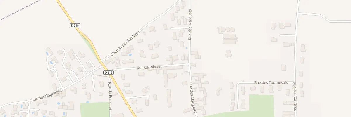 Plan du 19 Rue de la Bievre à Brézins