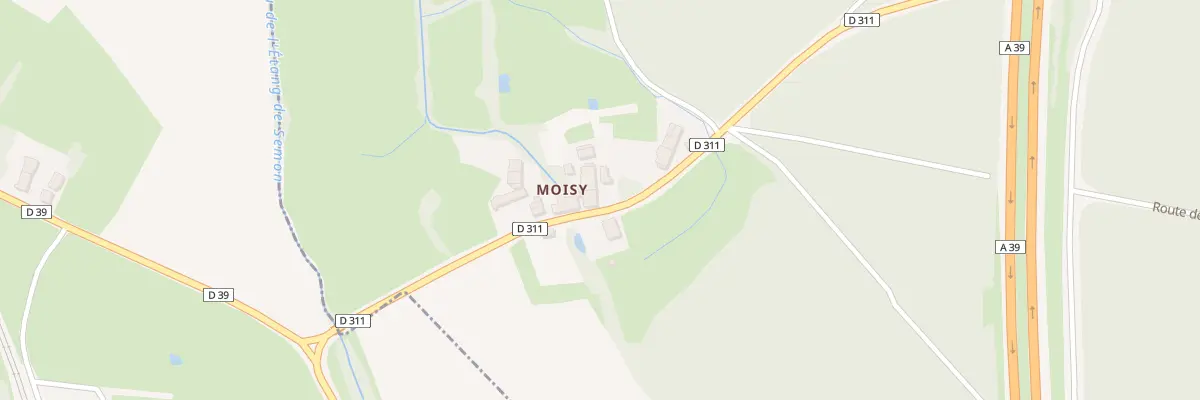 Plan du 6 Moisy à Cuiseaux