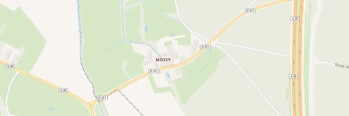 Plan du 6B Moisy à Cuiseaux
