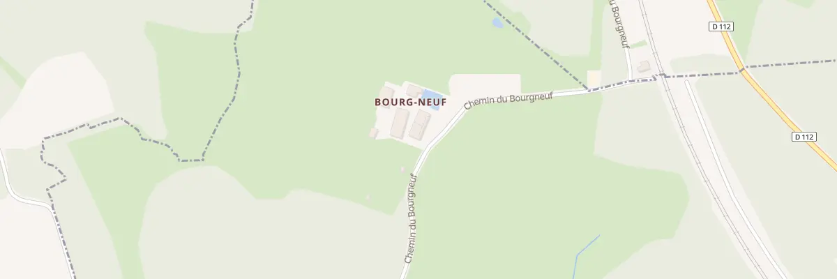 Plan du 7 Che du Bourgneuf à Joudes