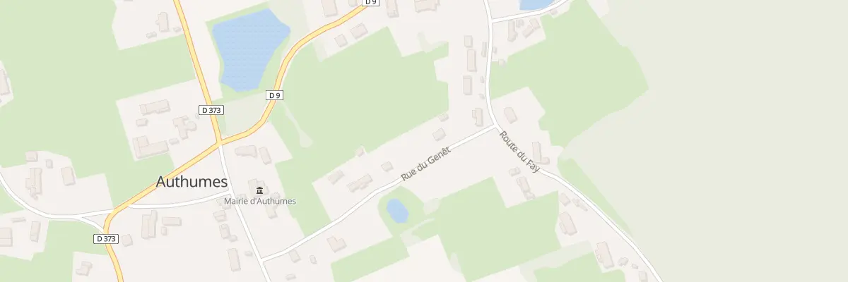 Plan du 5 Rue du Genet à Authumes