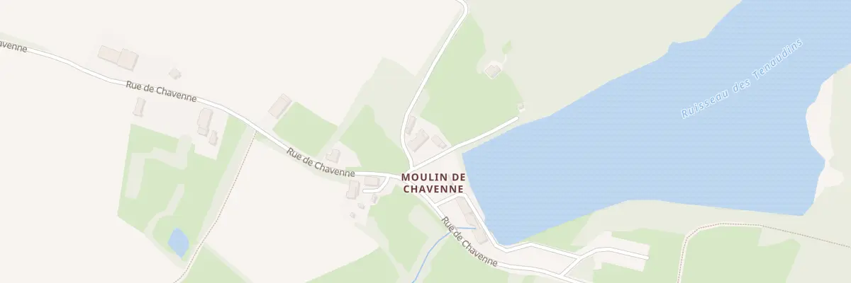 Plan du 2363 Rue de Chavenne à La Chapelle-Saint-Sauveur