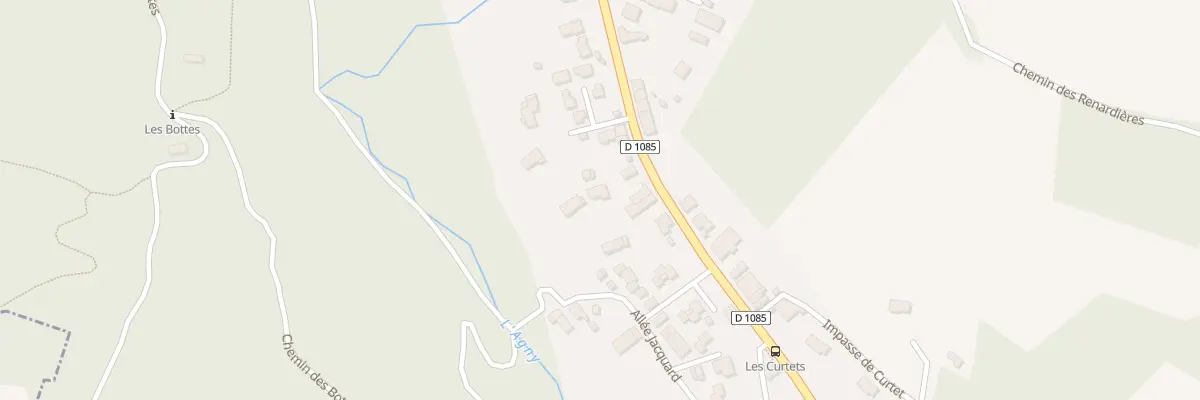 Plan du 3322 Rte Nationale 1085 à Nivolas-Vermelle