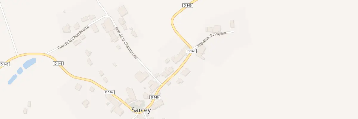 Plan du 11 Rue de la Fontaine à Sarcey