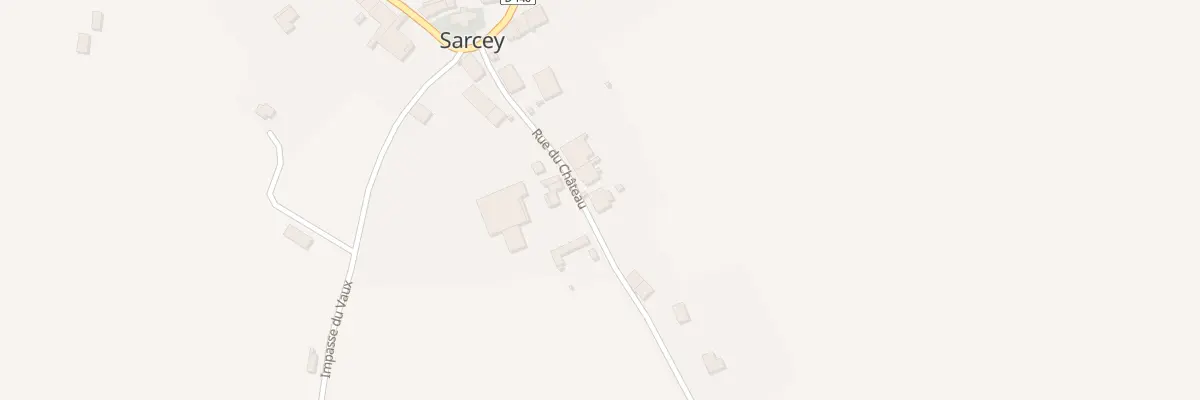 Plan du 9 Rue du Chateau à Sarcey