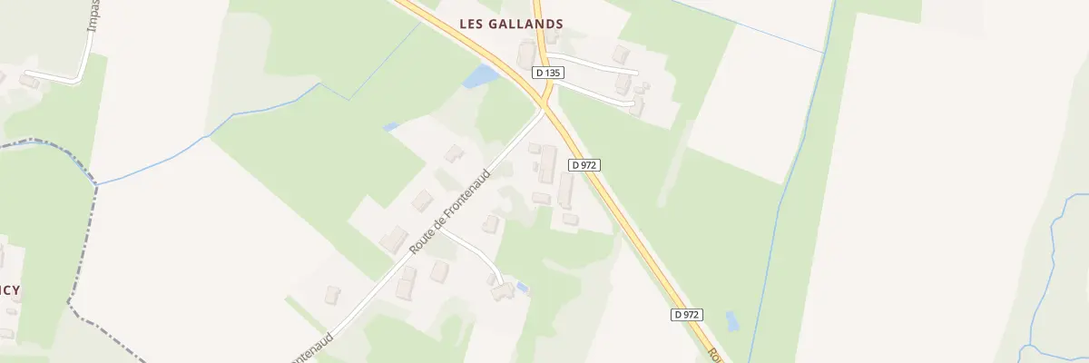 Plan du 1700 Rte de Cuiseaux à Sagy