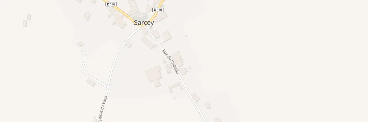 Plan du 7 Rue du Chateau à Sarcey