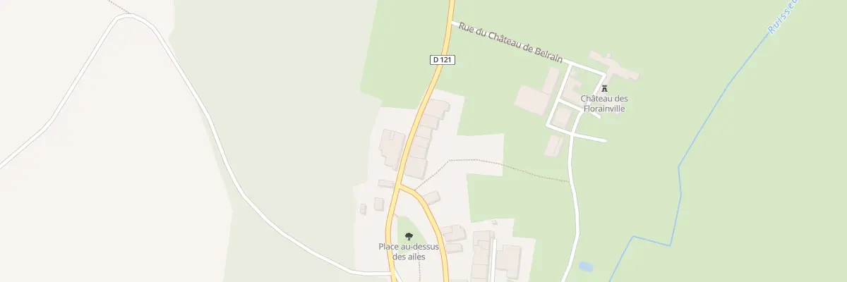 Plan du 2 Rue de la Chaussee à Belrain