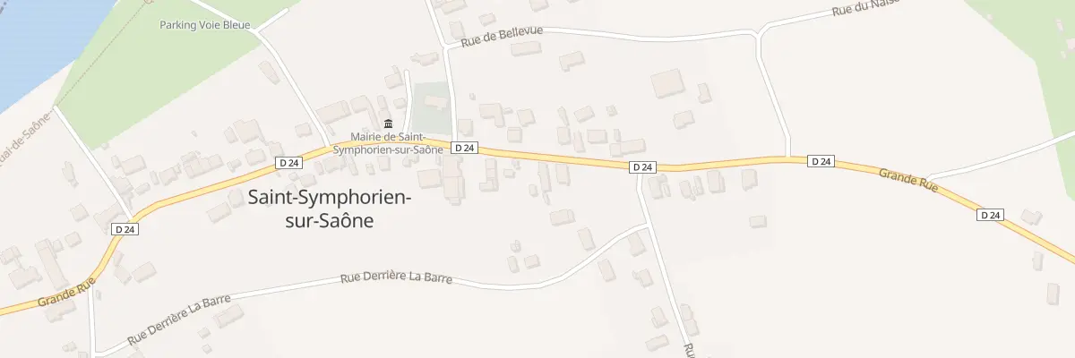 Plan du 21 Gr Grande Rue à Saint-Symphorien-sur-Saône