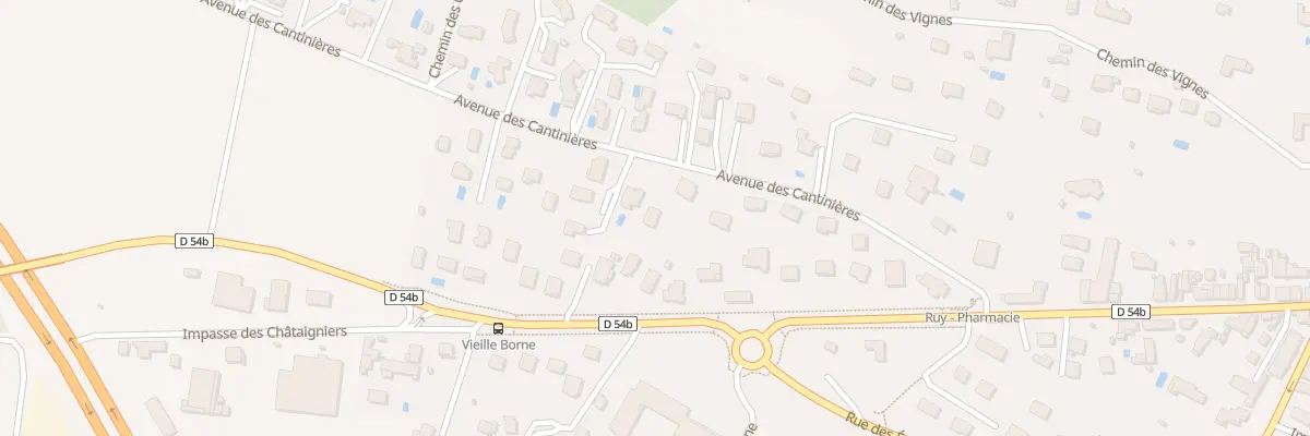 Plan du 285 Av des Cantinieres à Ruy-Montceau