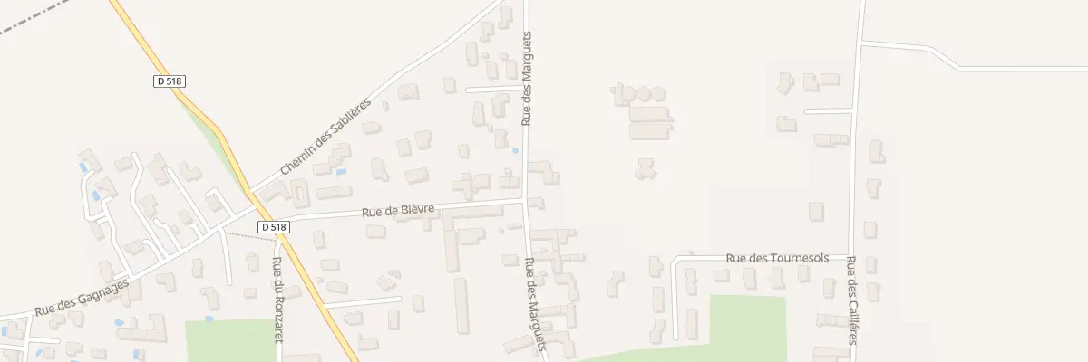 Plan du 50 Rue des Marguets à Brézins