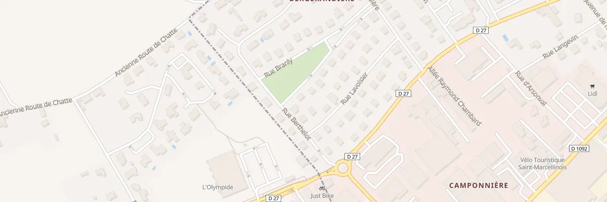 Plan du 19 Rue Branly à Saint-Marcellin