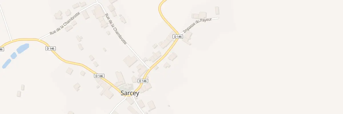 Plan du 12 Rue de la Fontaine à Sarcey
