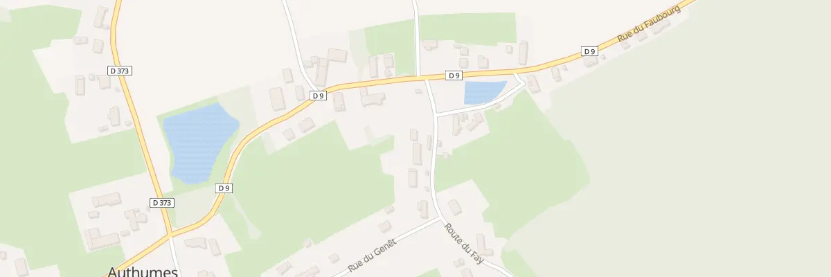 Plan du 2A Rte du Fay à Authumes