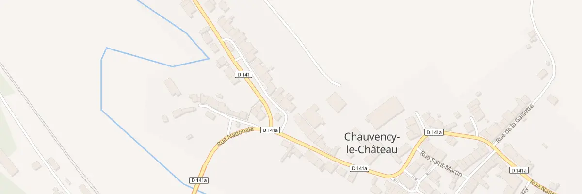 Plan du 2B Rte de Lamouilly à Chauvency-le-Château