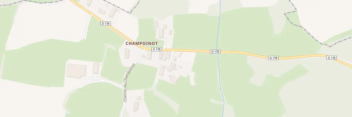Plan du 535 Rte de Saint-usuge à Ratte