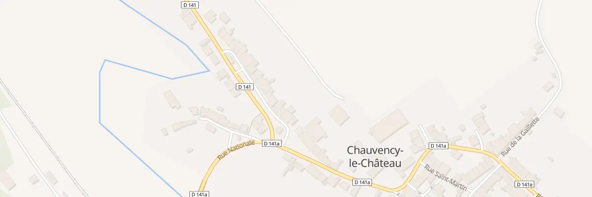 Plan du 4 Rte de Lamouilly à Chauvency-le-Château