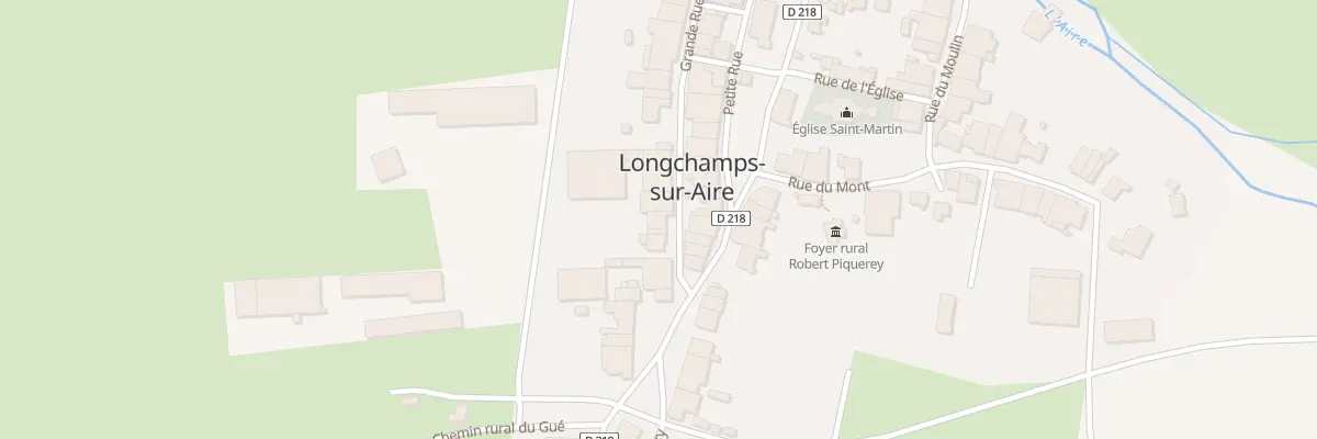 Plan du 3 Gr La Grande Rue à Longchamps-sur-Aire