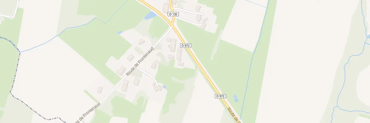 Plan du 1734 Rte de Cuiseaux à Sagy