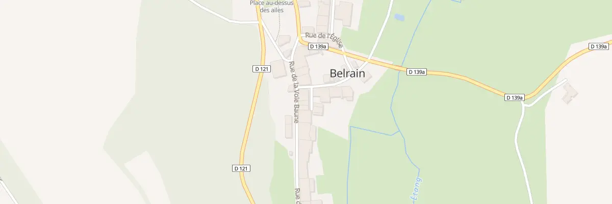 Plan du 5 Rue de la Voie de Baune à Belrain