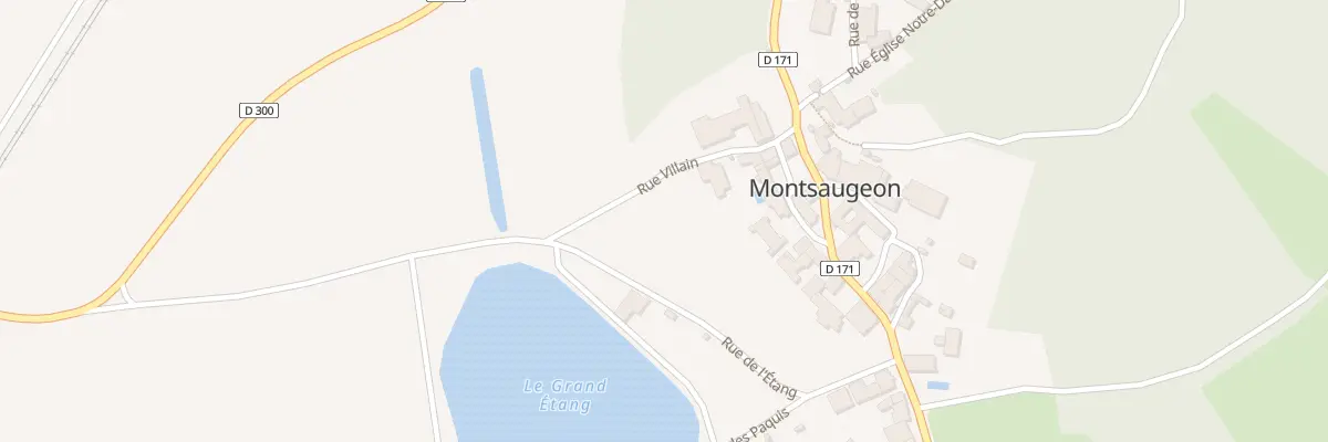 Plan du 2 Rue de la Villain au Montsaugeonnais