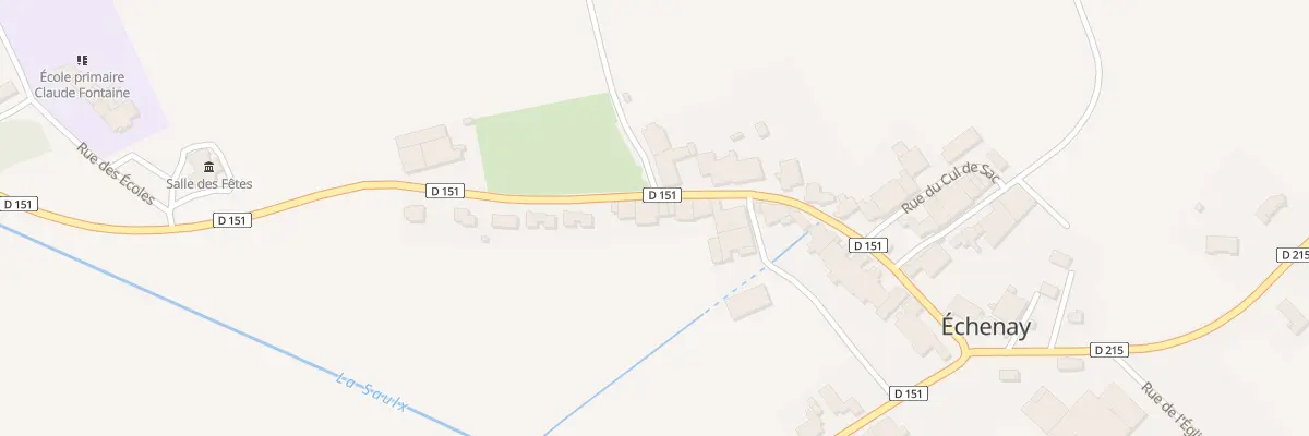 Plan du 32 Rue du Lavoir Saint Jean à Échenay