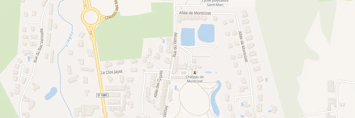 Plan du 1373 Rue du Vernay à Nivolas-Vermelle