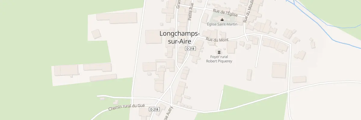 Plan du 16 Rue Saint Paul à Longchamps-sur-Aire