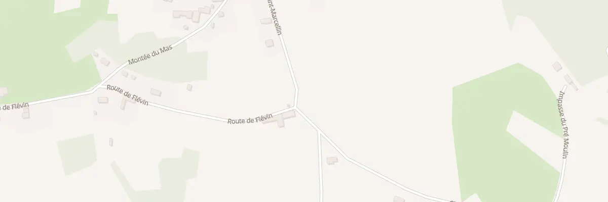 Plan du 1120 Rte de Chapelle St Marcellin à Champier