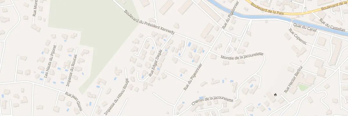 Plan du 274 Rue du Pigeonnier à La Roque-d’Anthéron