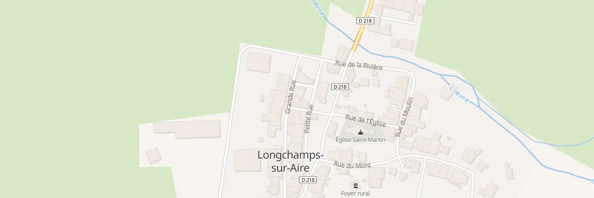 Plan du 2 Gr La Grande Rue à Longchamps-sur-Aire