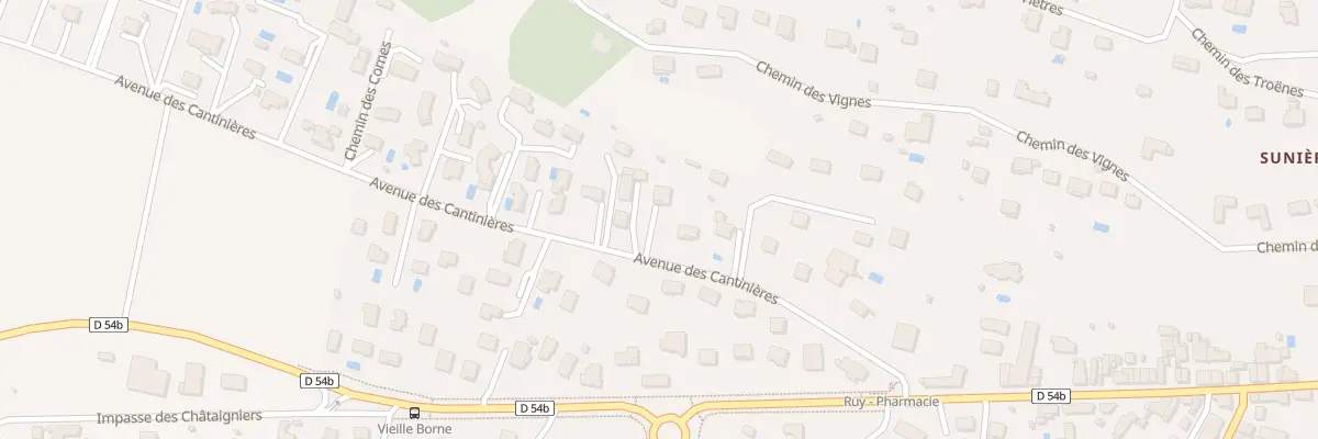 Plan du 236 Av des Cantinieres à Ruy-Montceau