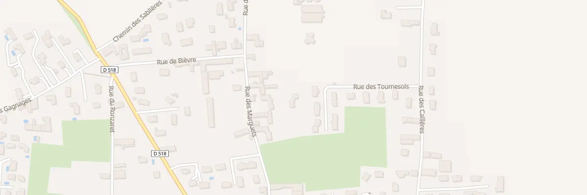 Plan du 38 Rue des Marguets à Brézins