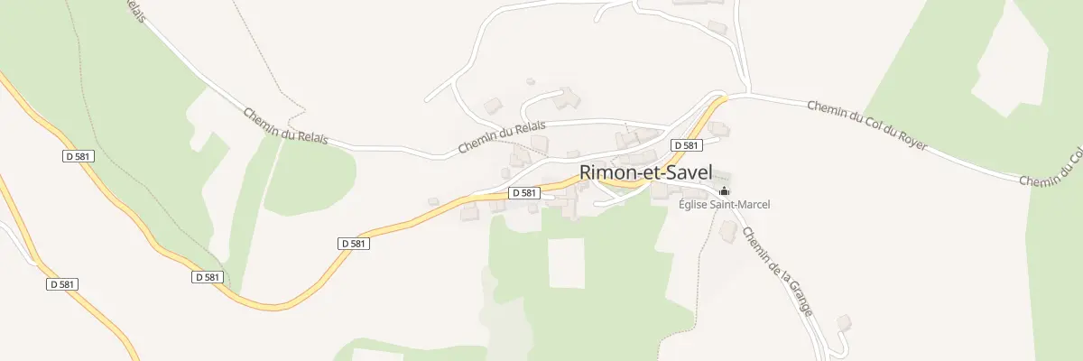 Plan du 5007 Le Village à Rimon-et-Savel