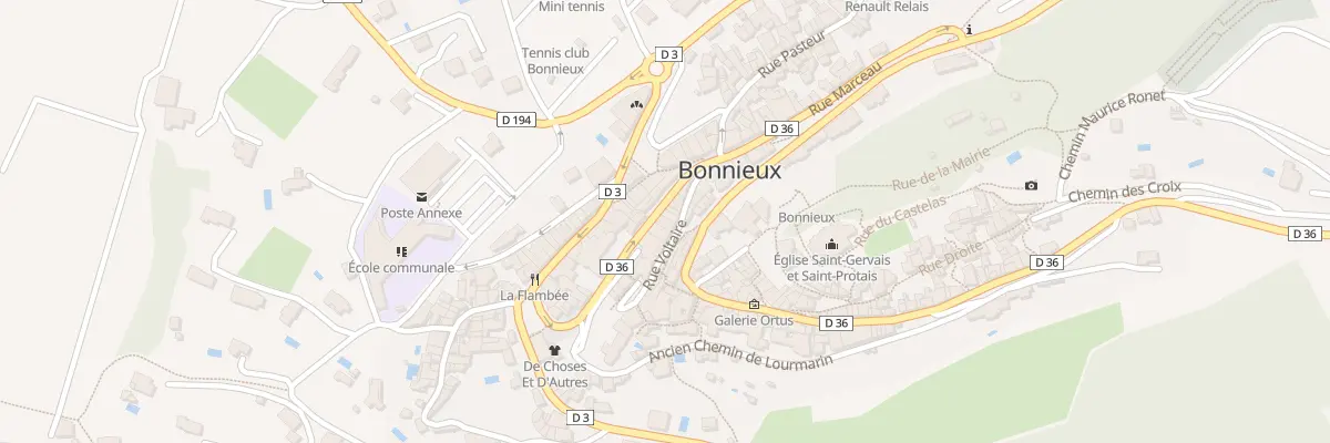 Plan du 19 Rue Voltaire à Bonnieux