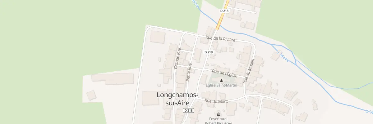 Plan du 13 Ptr La Petite Rue à Longchamps-sur-Aire