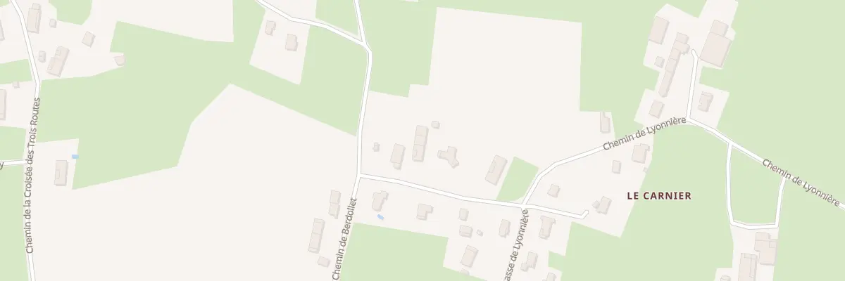 Plan du 2385 Che de Lyonnière à Saint-Étienne-du-Bois