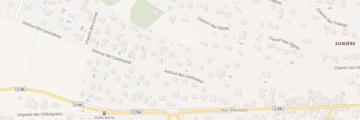 Plan du 210 Av des Cantinieres à Ruy-Montceau