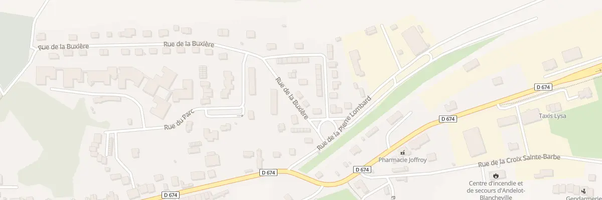 Plan du 4 Rue de la Buxiere à Andelot-Blancheville