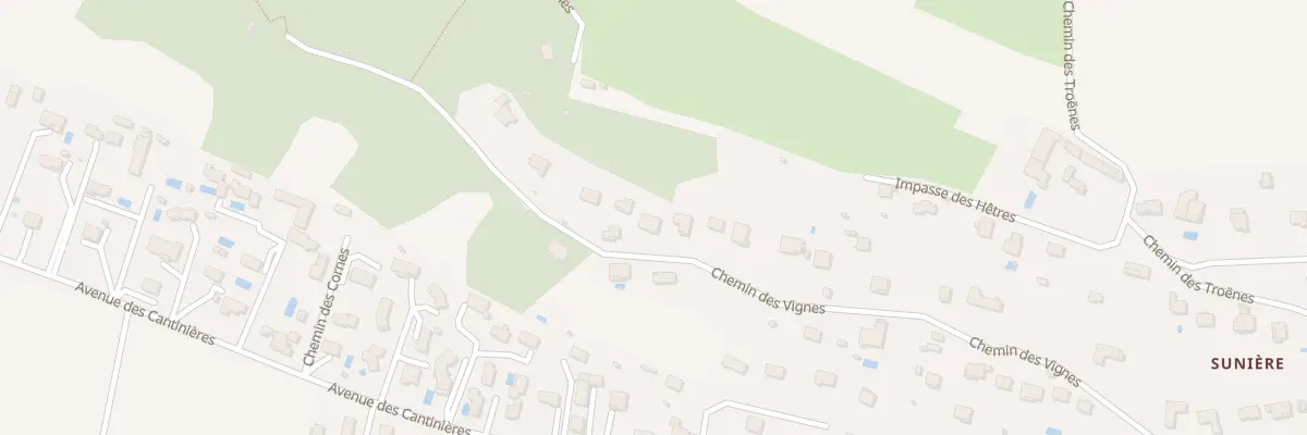 Plan du 784 Che des Vignes à Ruy-Montceau