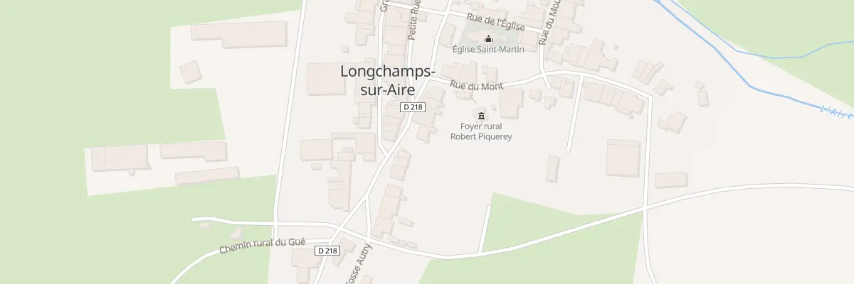 Plan du 11 Rue Saint Paul à Longchamps-sur-Aire