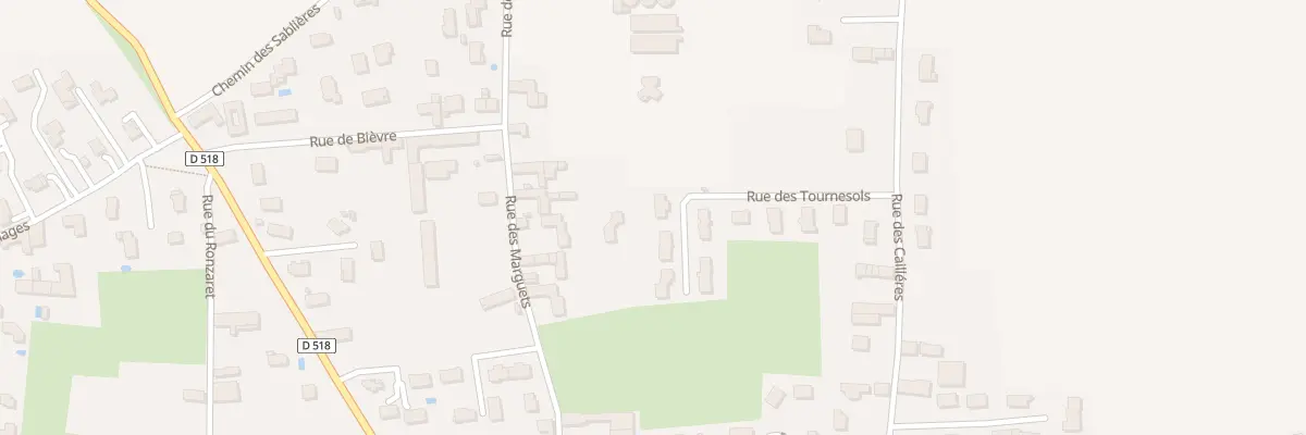 Plan du 8 Rue des Marguets à Brézins