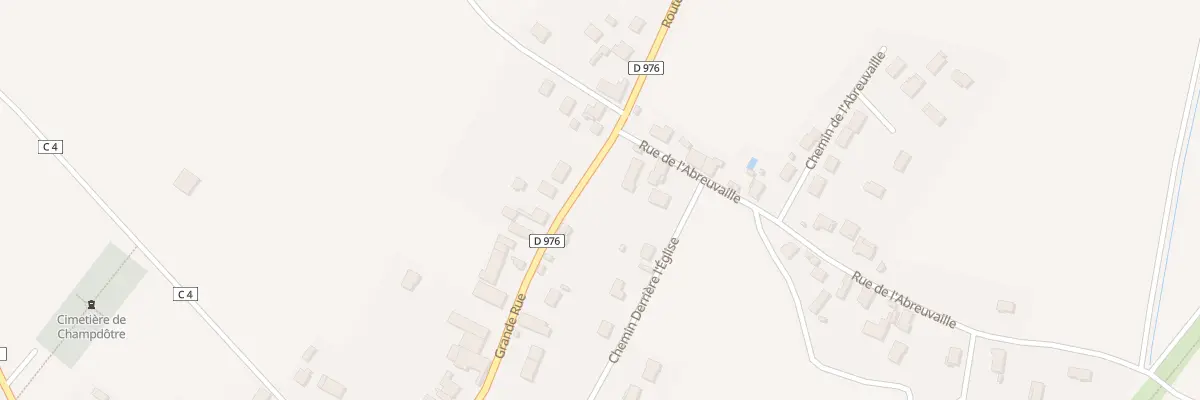 Plan du 72 Grande Rue à Champdôtre
