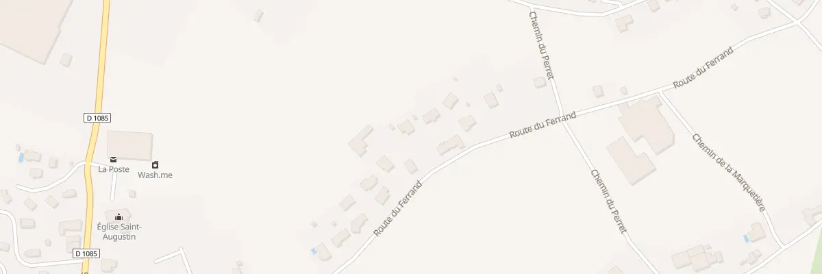 Plan du 525 Rte du Ferrand à Eclose-Badinières
