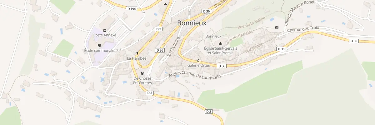 Plan du 4 Rue de la République à Bonnieux